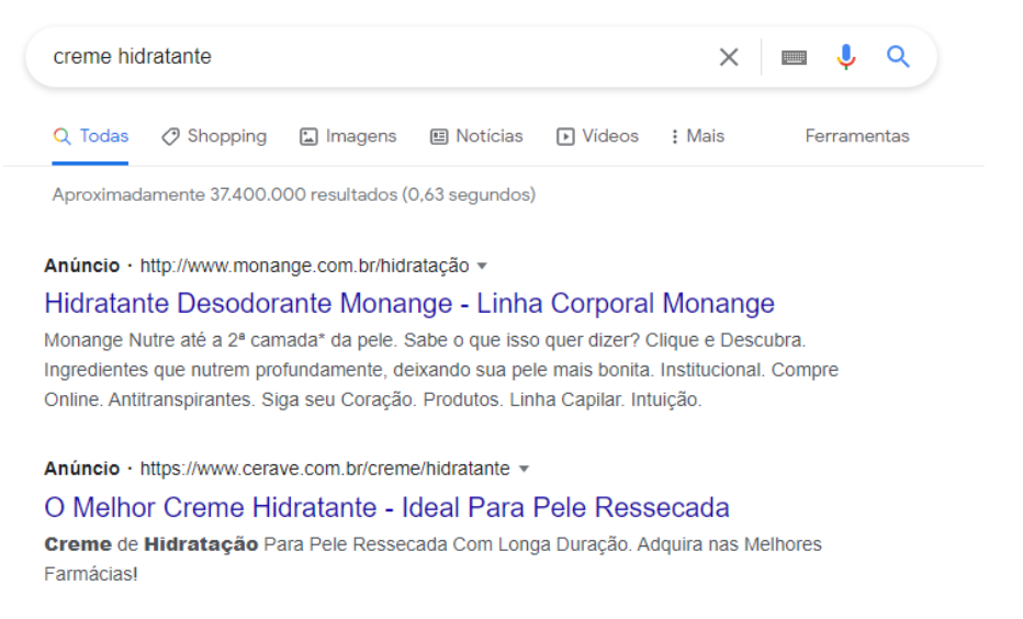 rede de pesquisa google